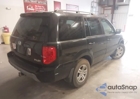 2005 Honda Pilot Ex-L из США, поврежденный, VIN 5FNYF18515B005496